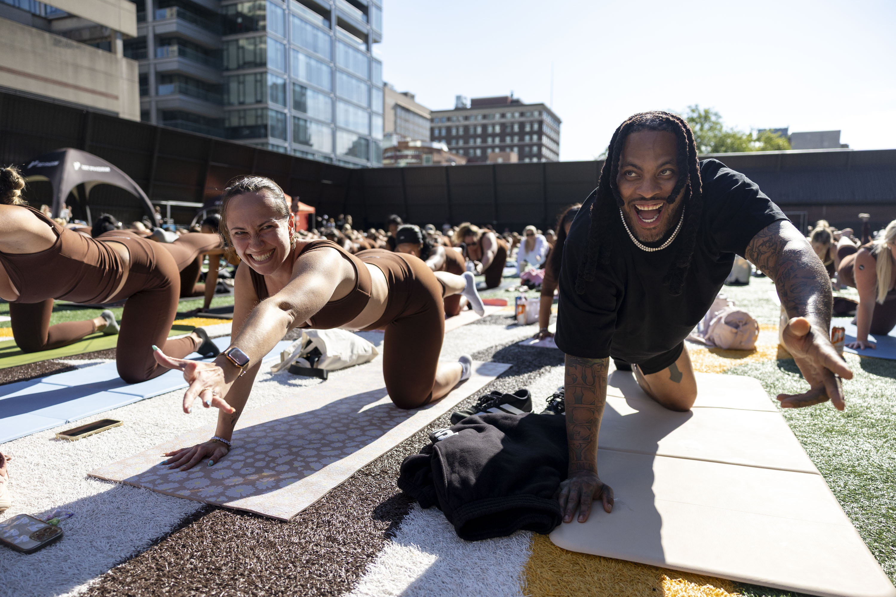 I did Pilates with Waka Flocka Flame. Here’s what I learned about girlhood, community, and body positivity.