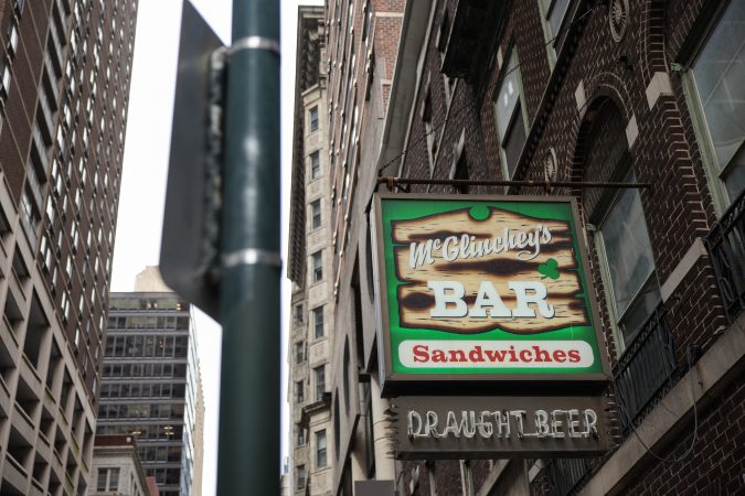 McGlinchey’s Bar is back on the market as Center City’s pub scene continues to shift