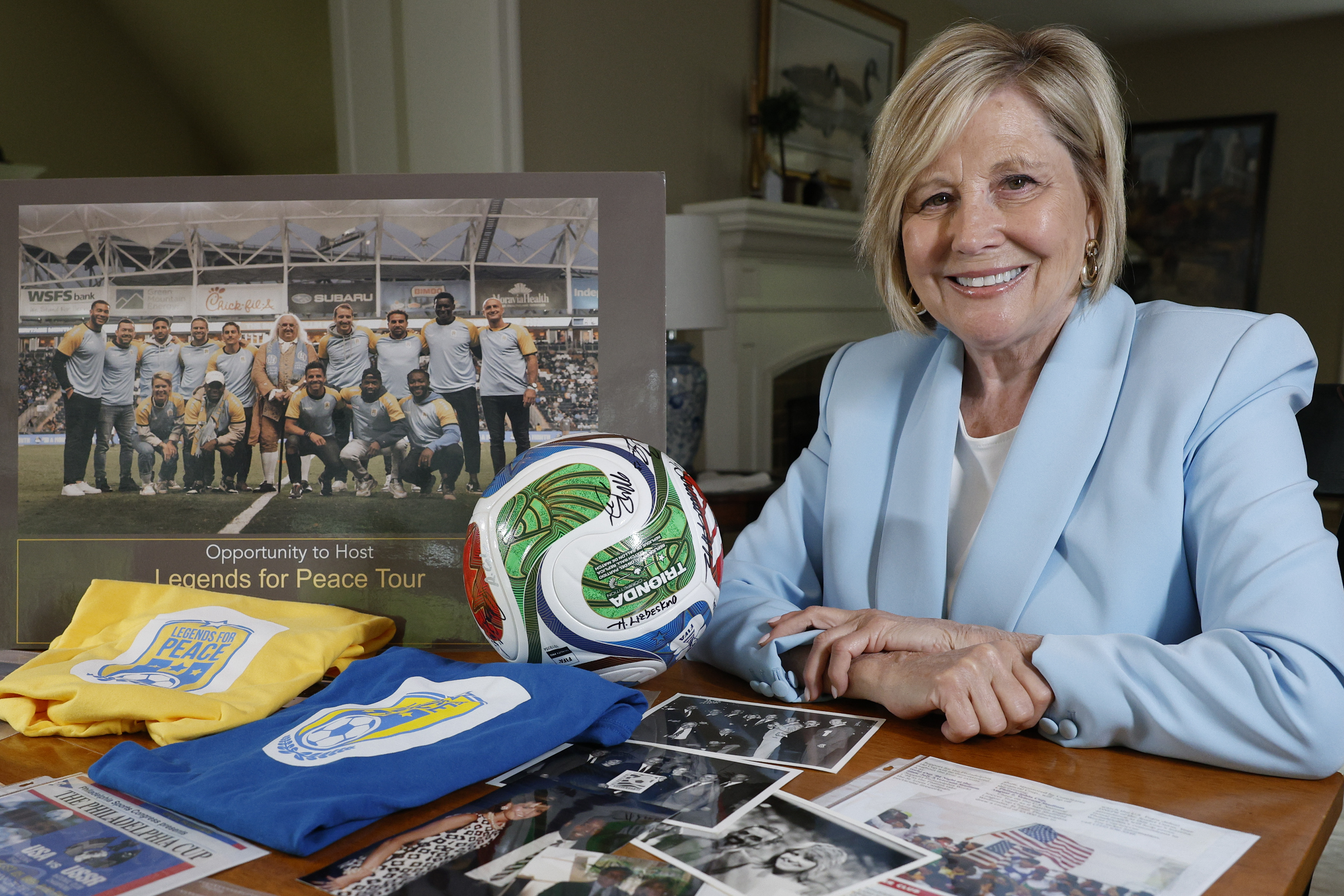 Before she married Tug, Diane McGraw led Philly’s bid for a World Cup. There was one problem: They wanted the Vet for two months