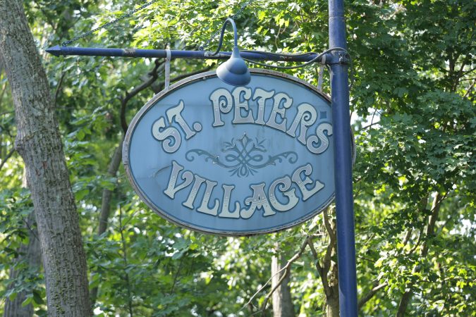 The 83-acre St. Peter's Village, July 2026.