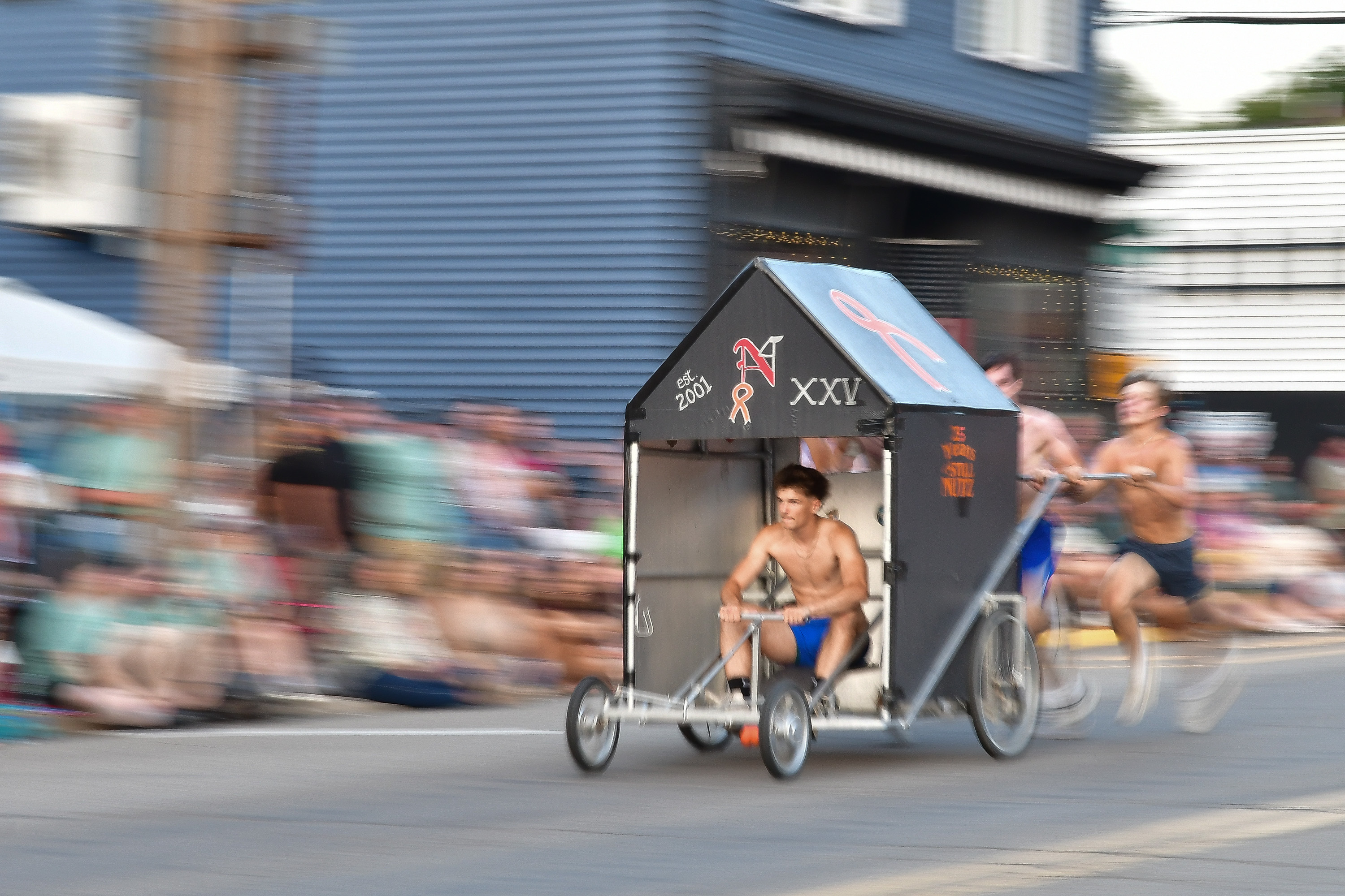 Four pushers, one toilet, and a race through a rural Pa. town