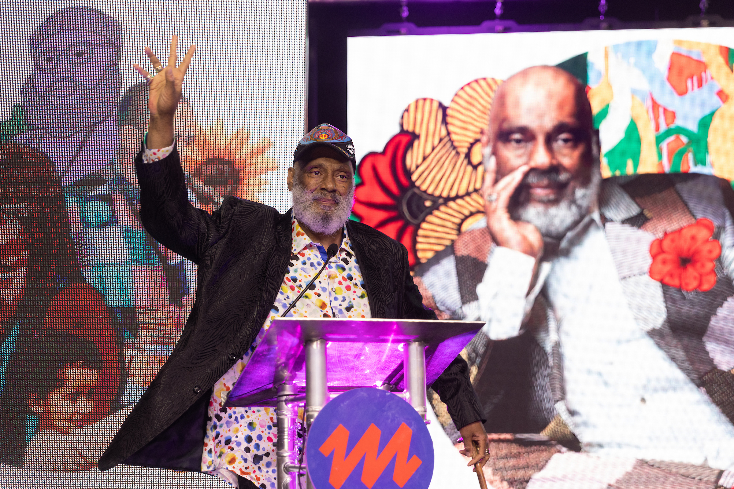 Danny Simmons, founder of Rush Arts and passionate supporter of Black artists, has died at 72