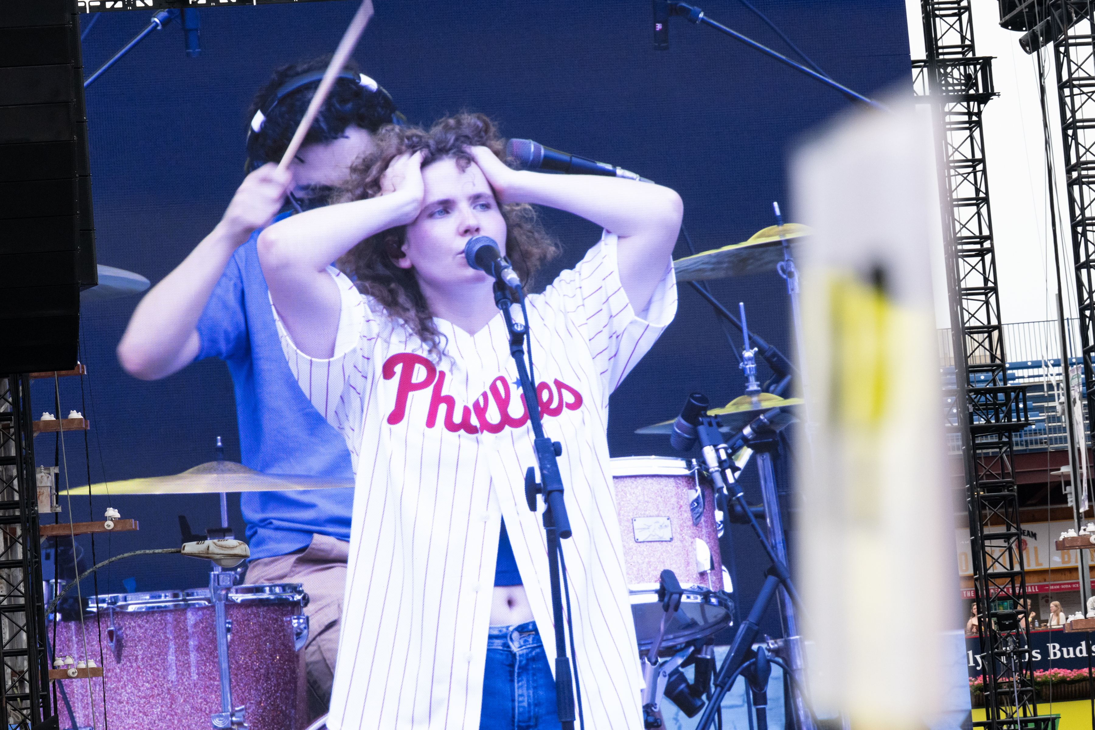Wayne’s Annabelle Dinda was working as a nanny last summer. Now she’s on tour with Noah Kahan.