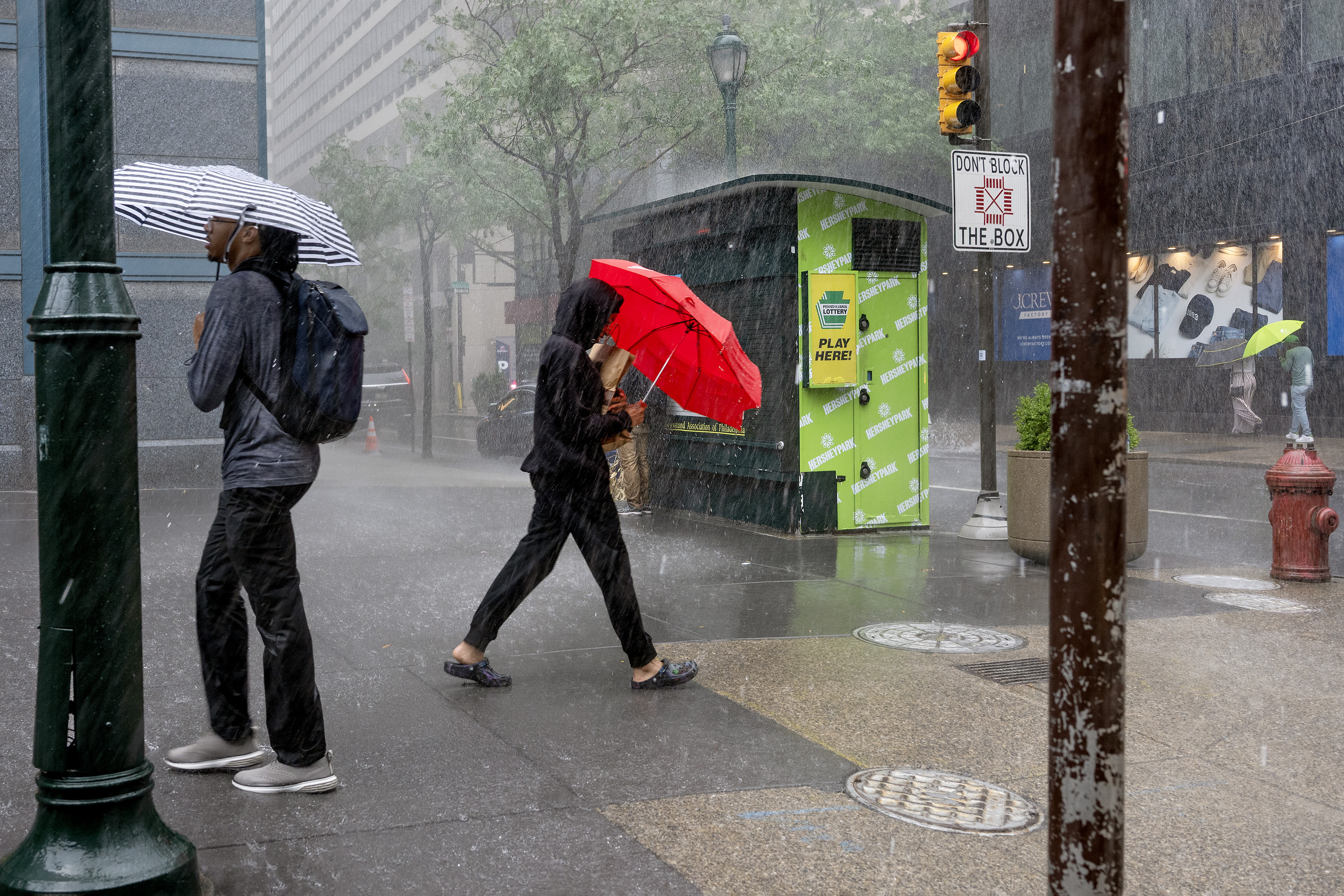 More rain is forecast for Saturday, with potential flooding into the night