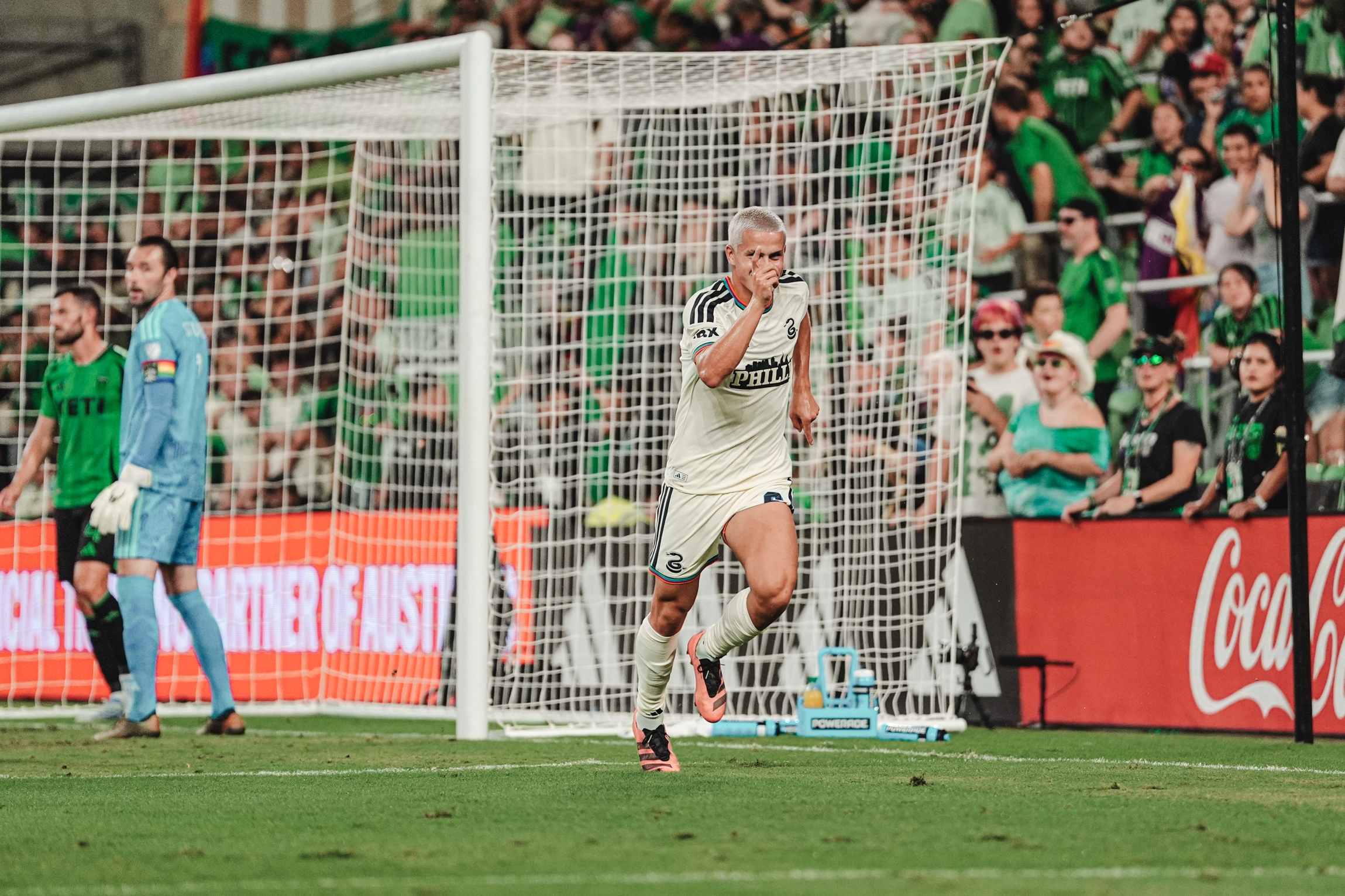 Cavan Sullivan’s early goal earns the Union a 1-1 tie amid brutal heat in Austin
