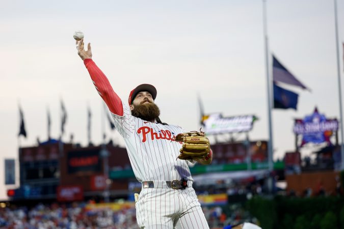 Brandon Marsh’s dad died of cancer in 2021. He found a way to honor him in his first All-Star Game.