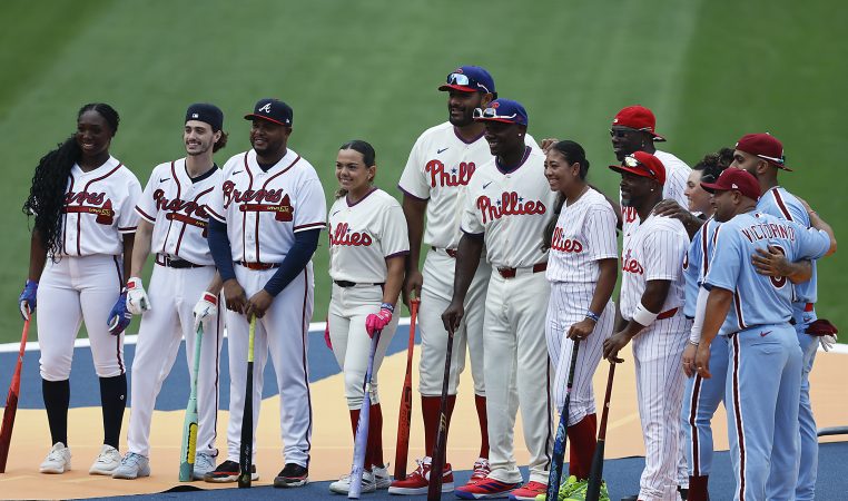Team Victorino wins the first-ever MLBx: All-Star 3-on-3 competition during MLB All-Star weekend