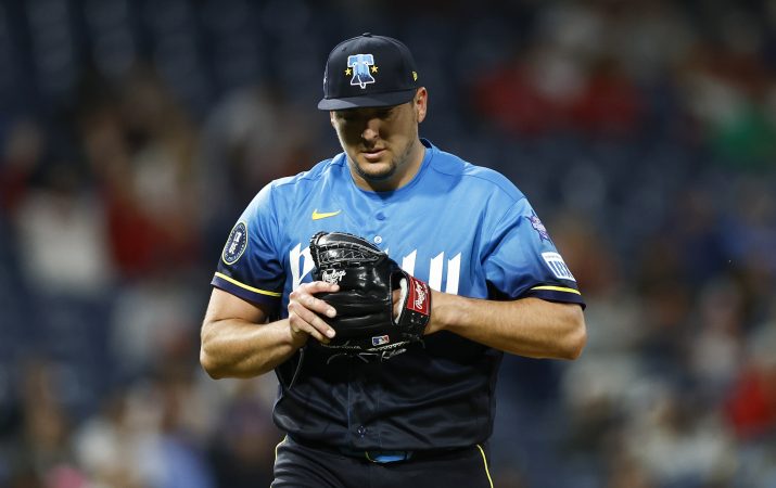 Phillies place Brad Keller on injured list; Kyle Schwarber started at first base