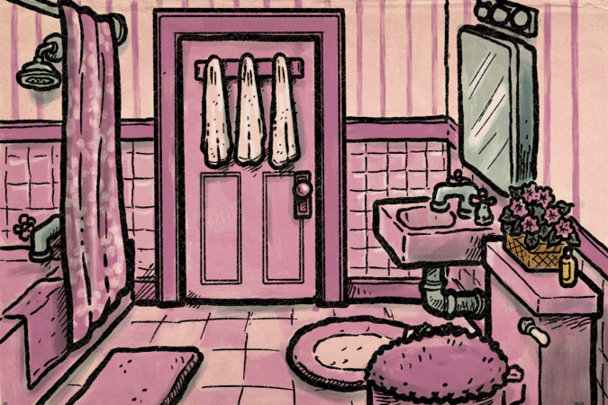I just bought a South Philly house with a pristine 1950s bathroom. I want to tear it up.