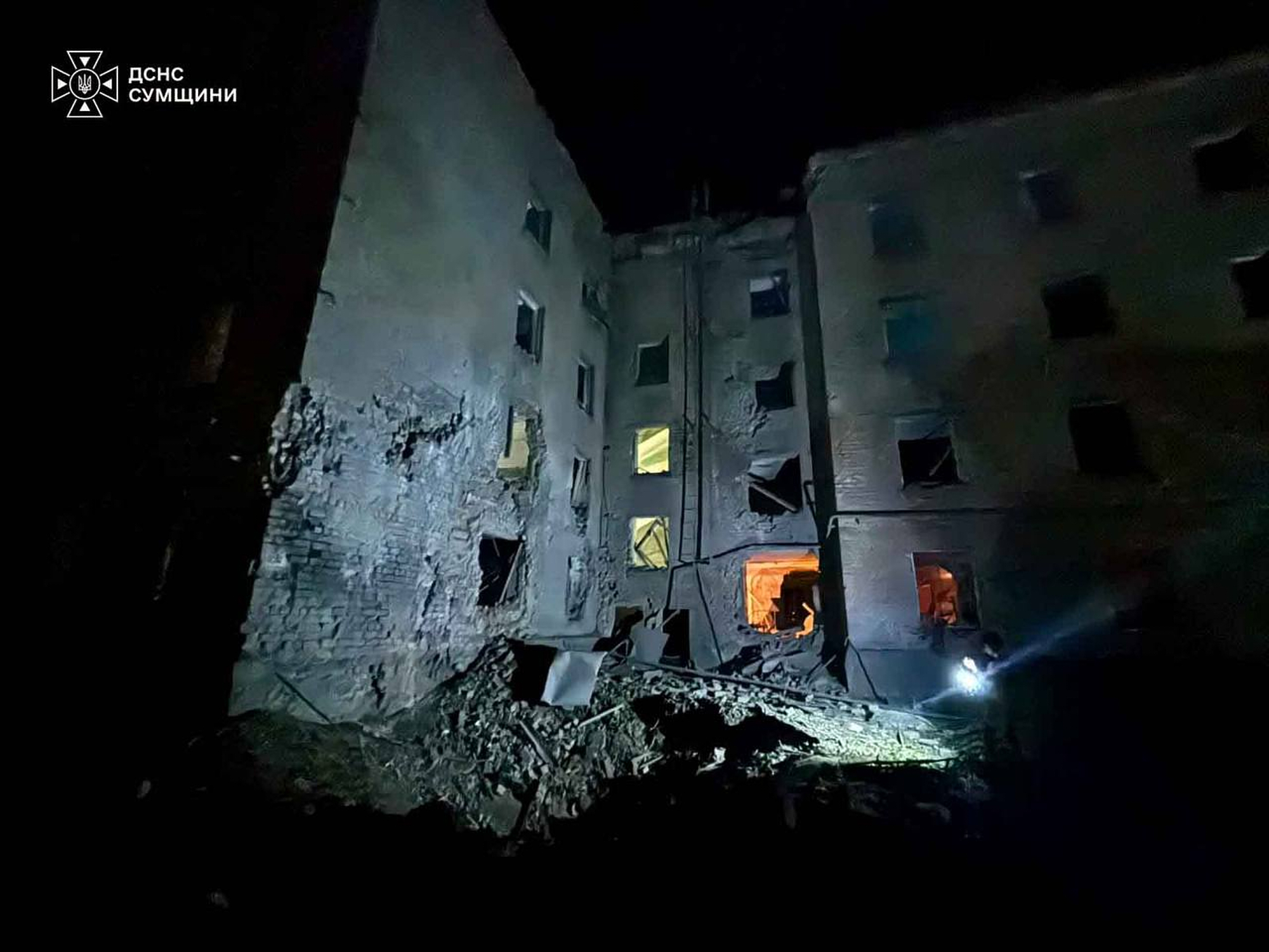 A Russian retail giant’s warehouse burns after Ukraine’s latest long-range drone attack