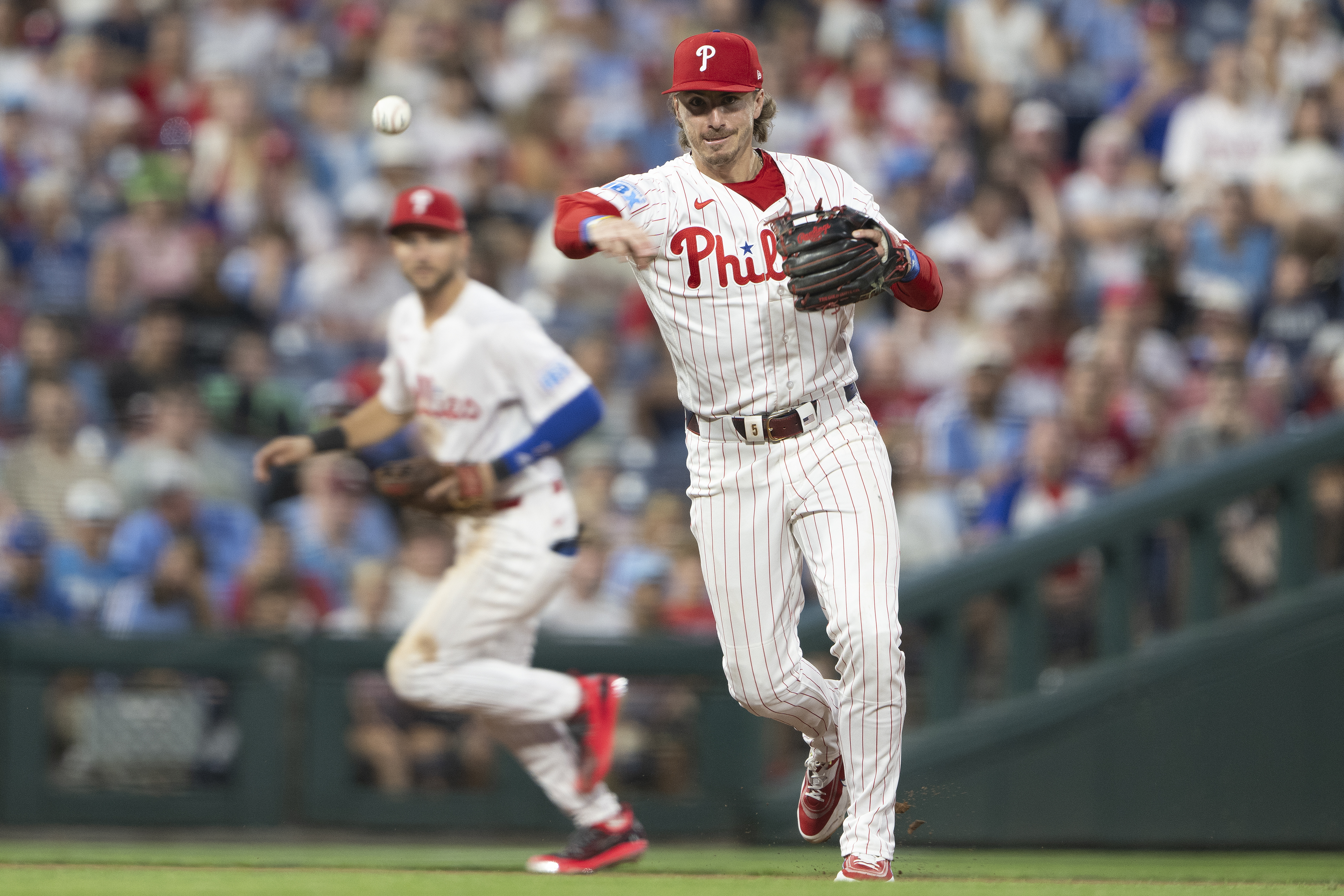 The Phillies’ defense has improved with their shuffled infield. And it starts with Bryson Stott.