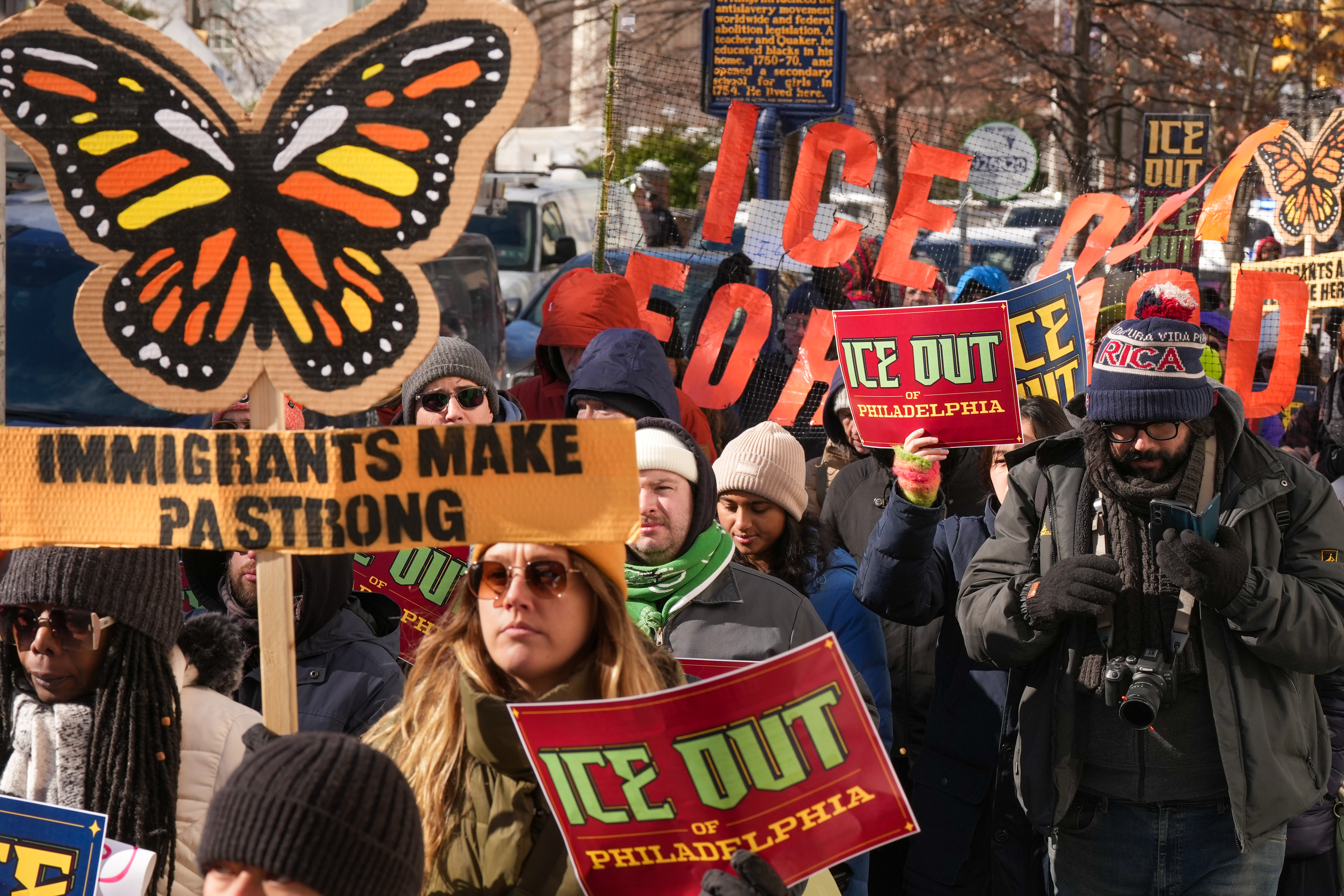 Justice Dept. targets another Philly ‘ICE Out’ ordinance after a court win on masking ban