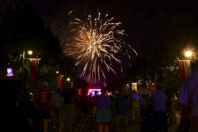 Philly finished its July 4th concert and fireworks after a lengthy storm delay; city celebrated nation’s 250th in extreme heat