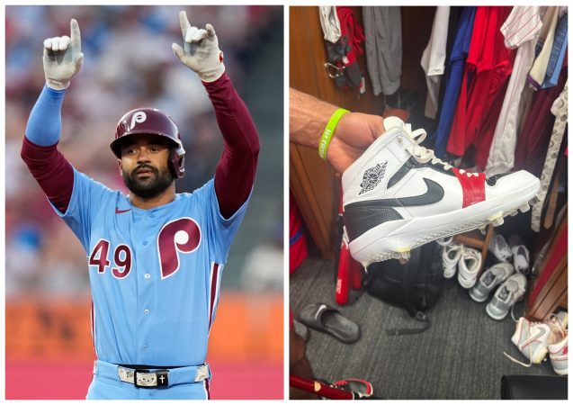 Phillies’ Derek Hill uses his artistic side to paint his own cleats as a ‘little getaway from the game’
