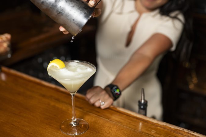 The water ice martini is the quintessential Philly summer cocktail