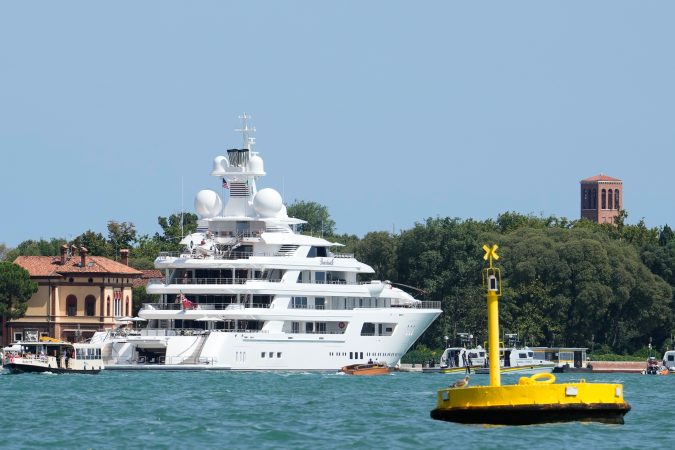 Trump’s envoy faces protests in Venice on latest stop of super yacht diplomacy tour