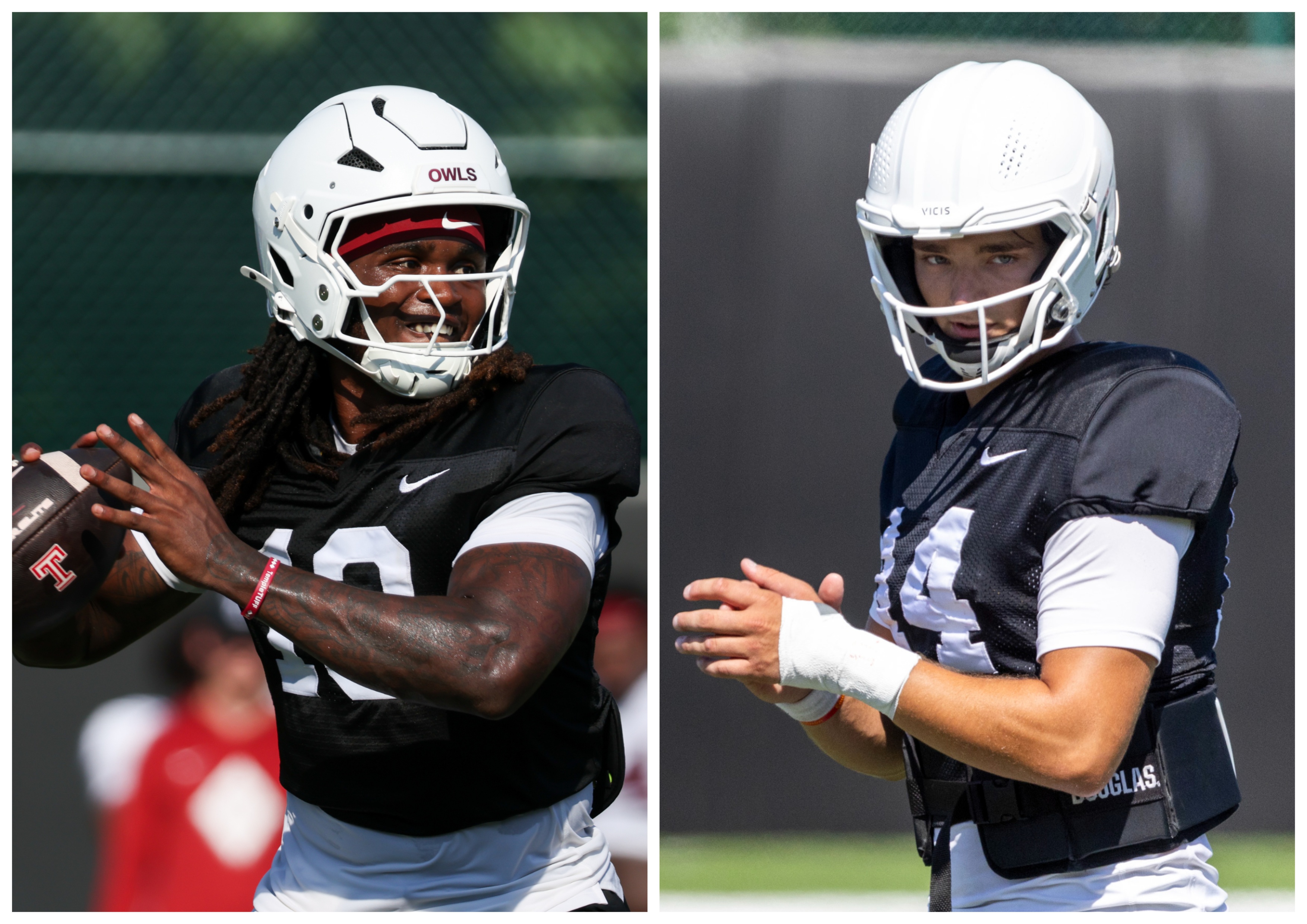 QBs Ajani Sheppard and Jaxon Smolik could both play in Temple’s season opener