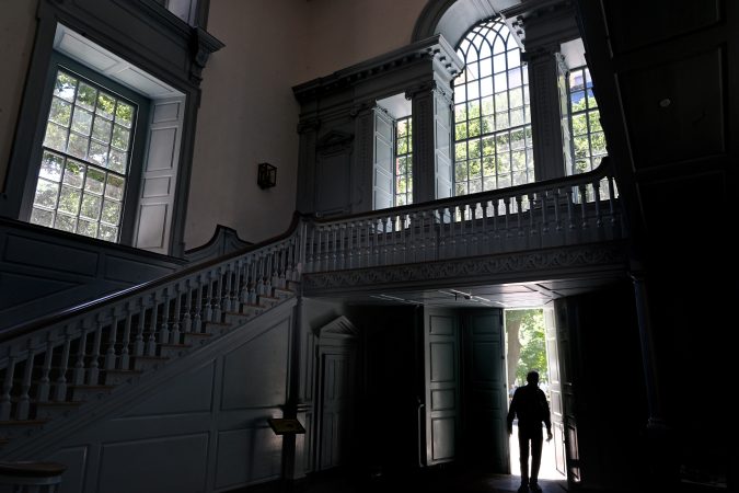 In the weeks before independence, the man from Monticello drafts a declaration