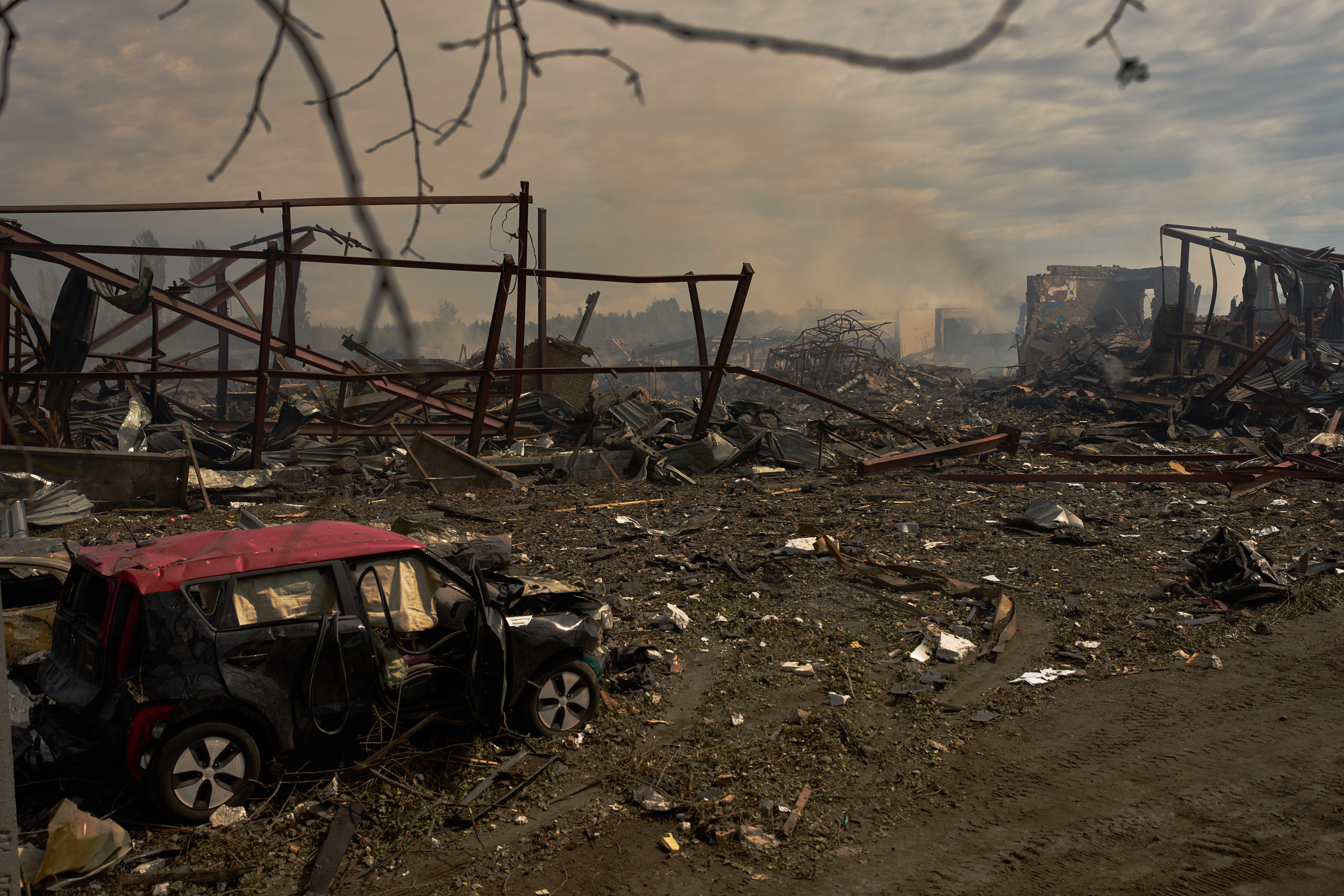 Russian strikes on food warehouses pose threat of shortages in Ukraine