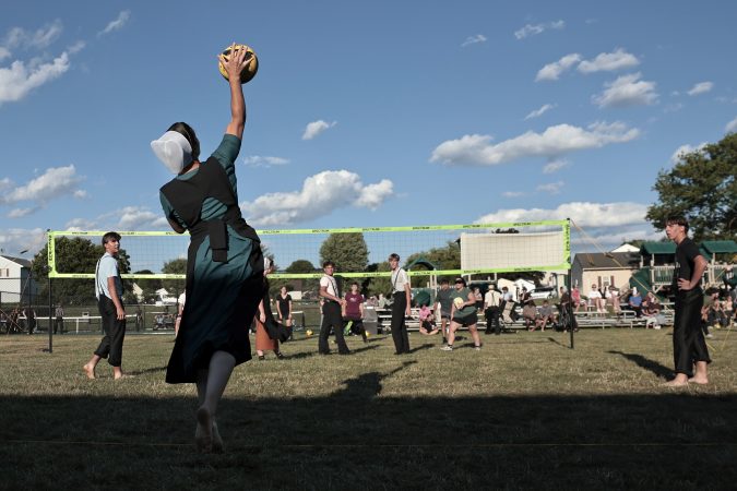 Inside the world of competitive Amish volleyball