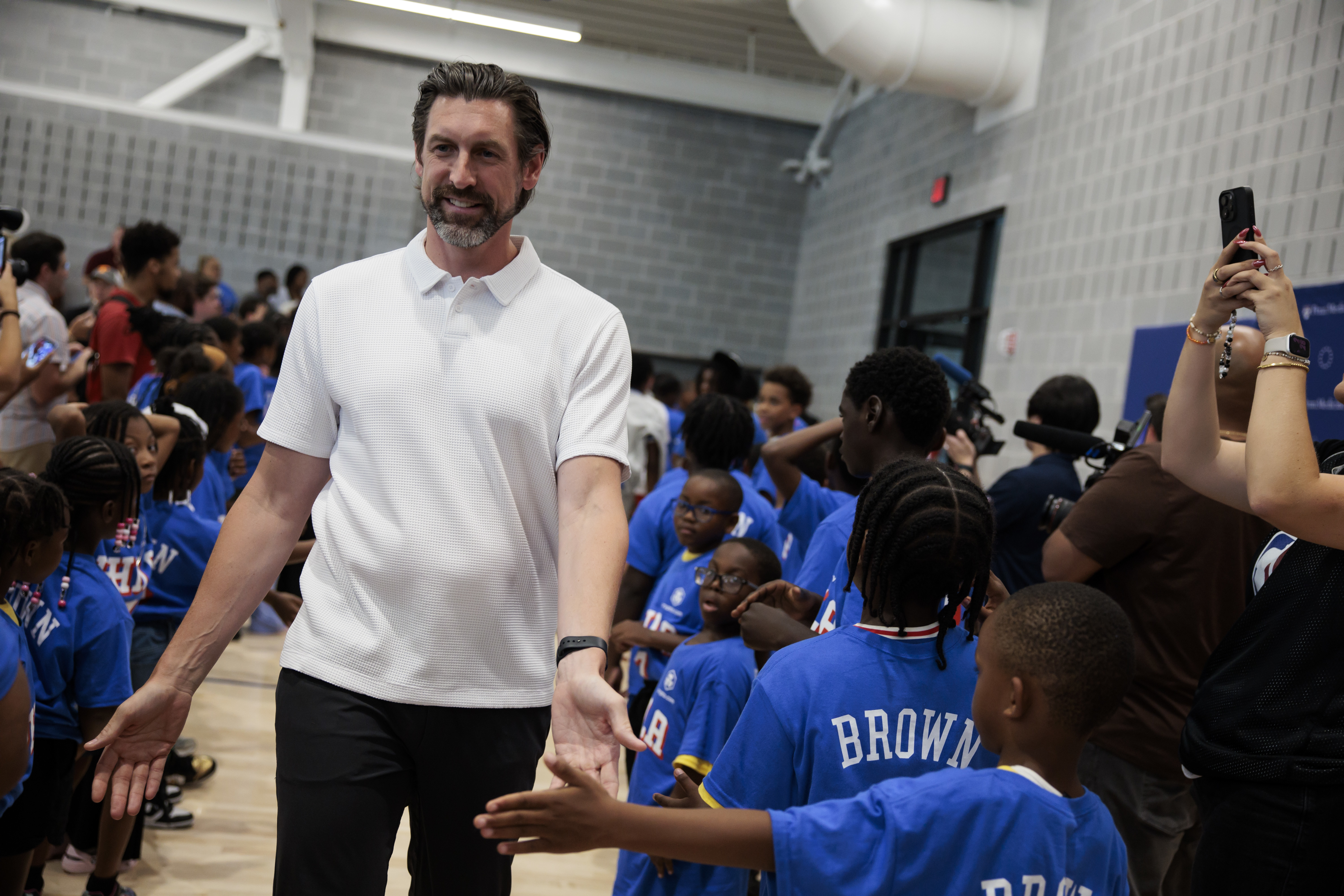 Mike Gansey still has to ‘pinch myself a little bit’ after landing LeBron James and Jaylen Brown in stunning Sixers overhaul