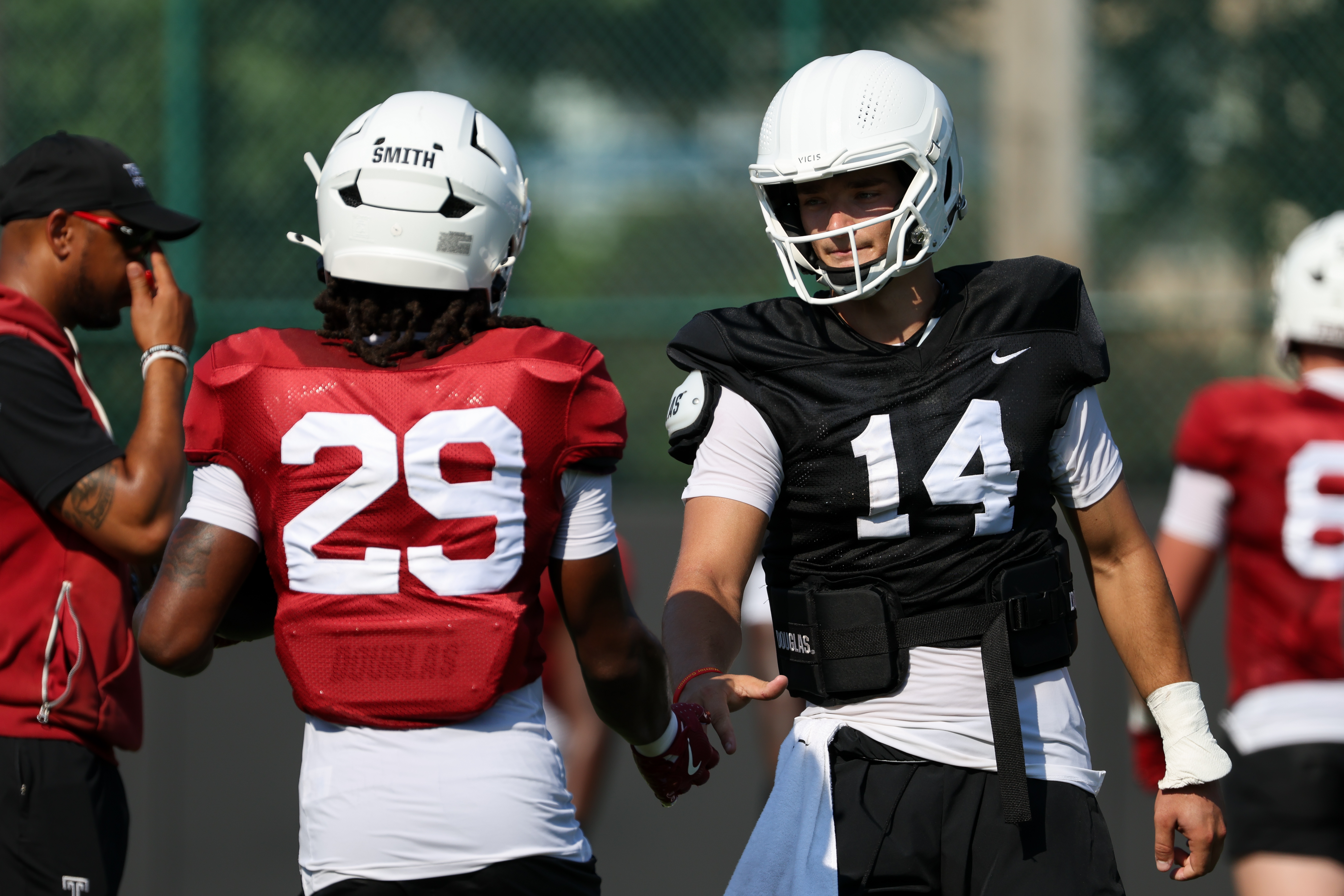 Temple quarterback competition ‘not even close’ to being decided