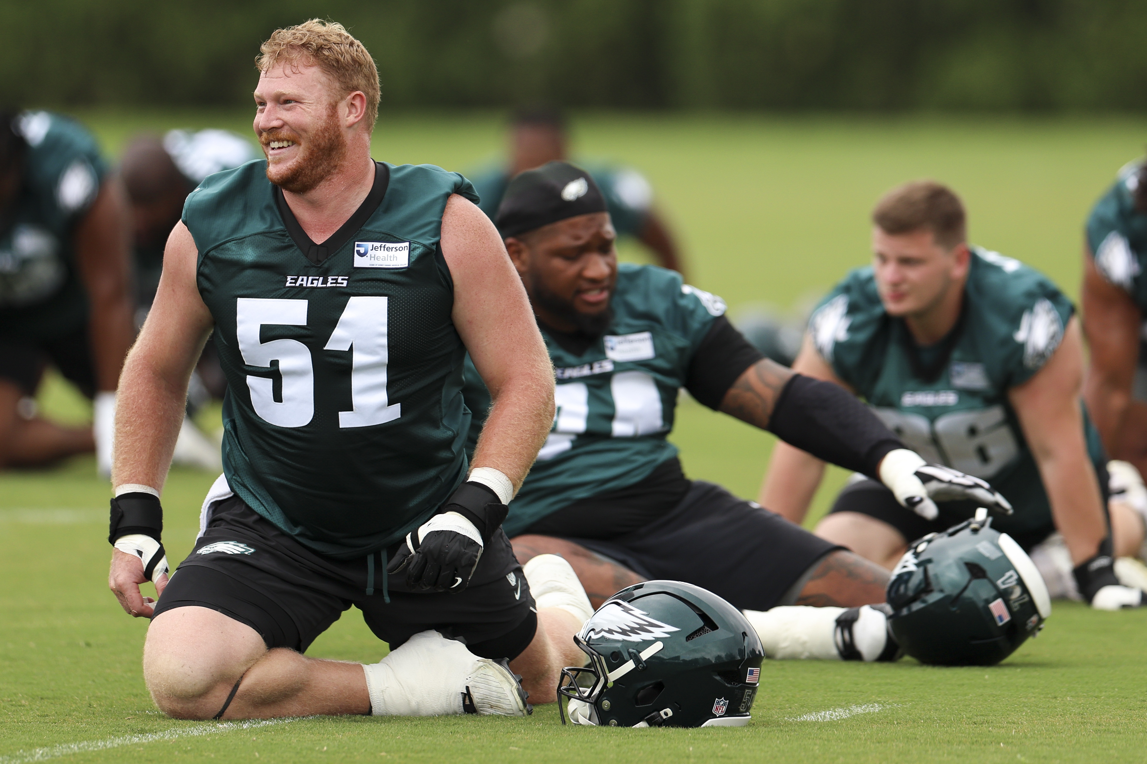 After myriad injuries, Eagles center Cam Jurgens is ready to implement a new offense