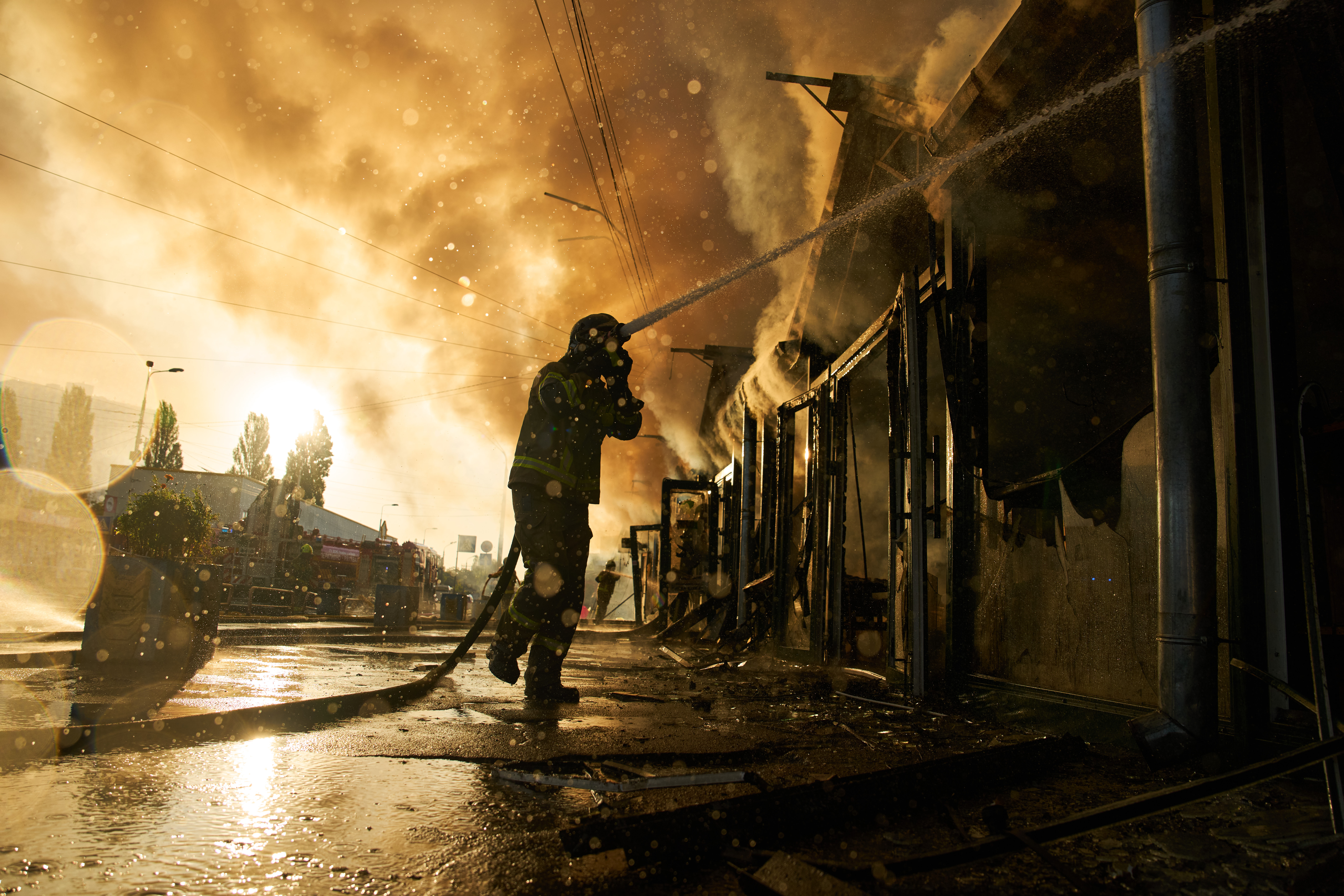 Ukraine launches one of its largest aerial attacks of the war, killing at least 6 people in Russia