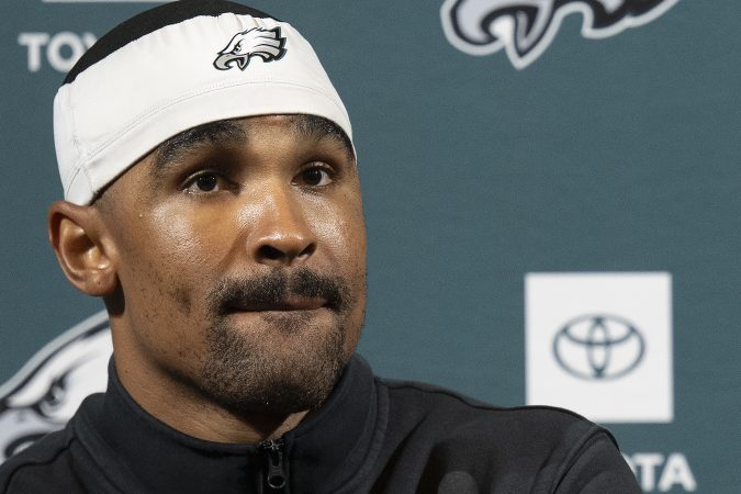Eagles quarterback Jalen Hurts was not named one of the top 10 players at his position by ESPN.