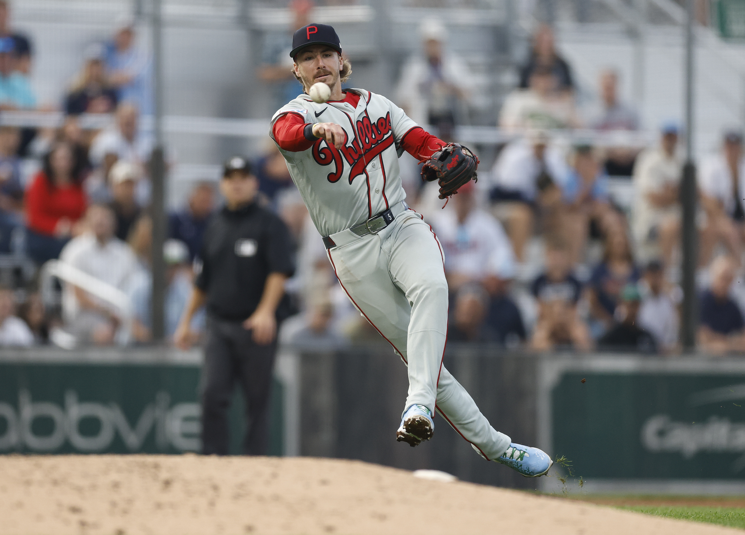 Bryson Stott adjusting to the new challenge of playing third base; Jhoan Duran makes first return to Minnesota
