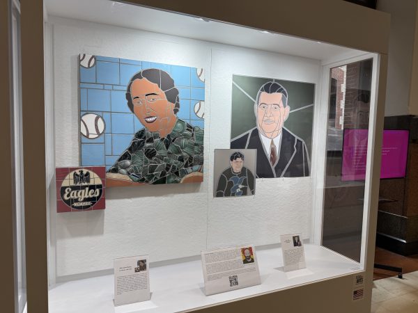 Artwork at City Hall honors founders of Philly sports — and offers a preview of the Museum of Sports