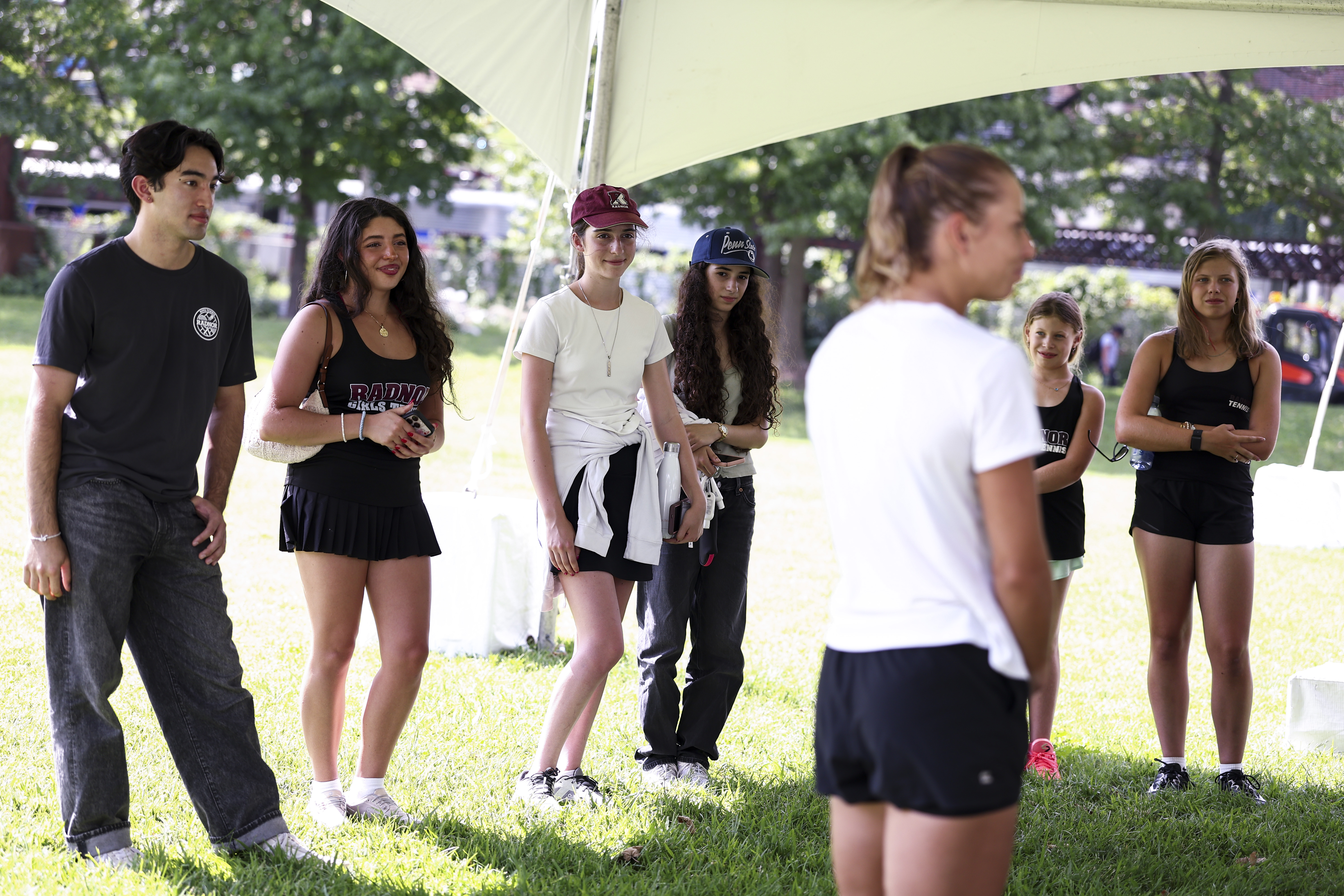Radnor High School’s tennis program gets a hands-on experience at the Philly Open: ‘That was really inspiring’
