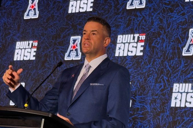 American commissioner speaks on need for structure in college athletics; Temple looks poised for success