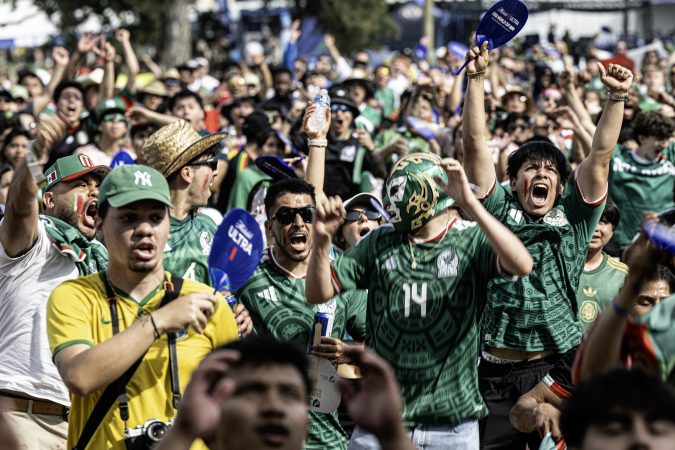 Five hours at Philly’s FIFA Fan Festival in the sweltering heat