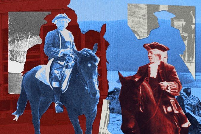 In 1976, these brothers rode horses from Boston to the Vet to deliver the Phillies’ game ball — dressed as Paul Revere