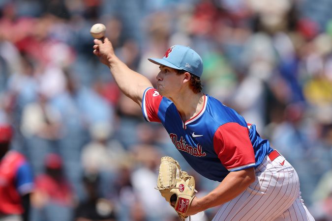 Reading Fightin' Phils pitcher Gage Wood is the Phillies' top pitching prospect.