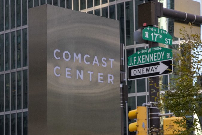 Comcast Center in Center City on Tuesday, November 9, 2021.