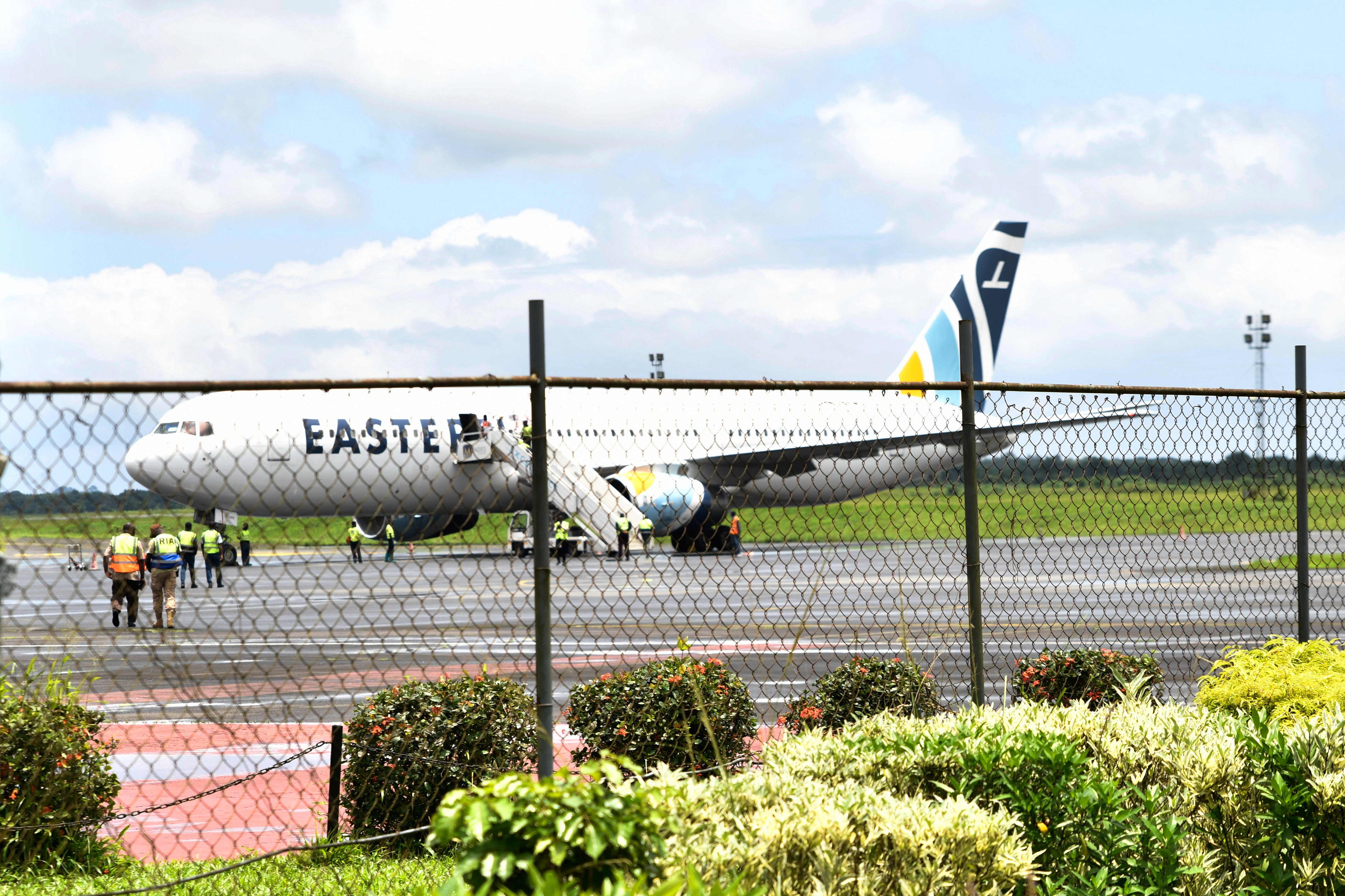 Deportees who refused to exit a U.S. flight in Liberia are sent to Equatorial Guinea