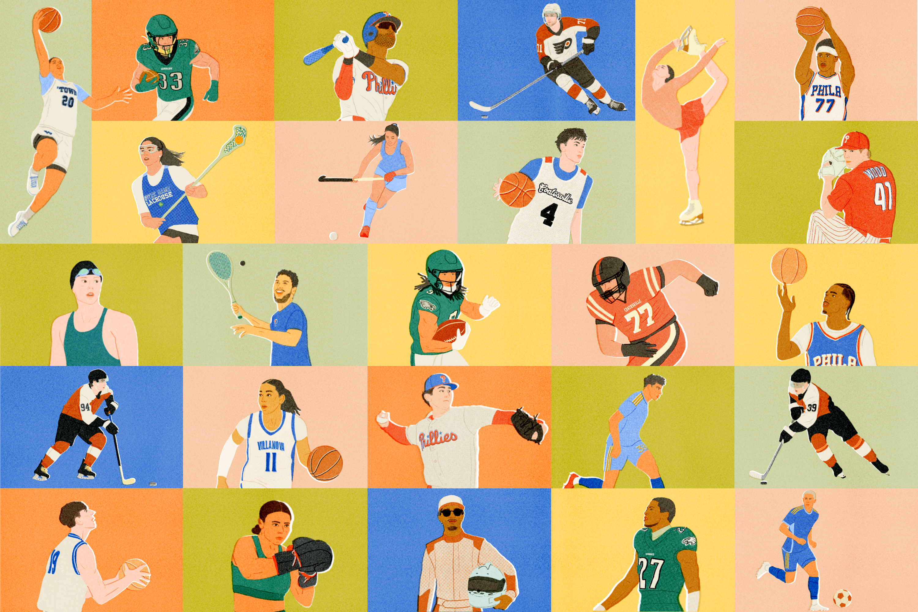 These are the Philly area’s 25 best athletes under 25, from high school phenoms to household names
