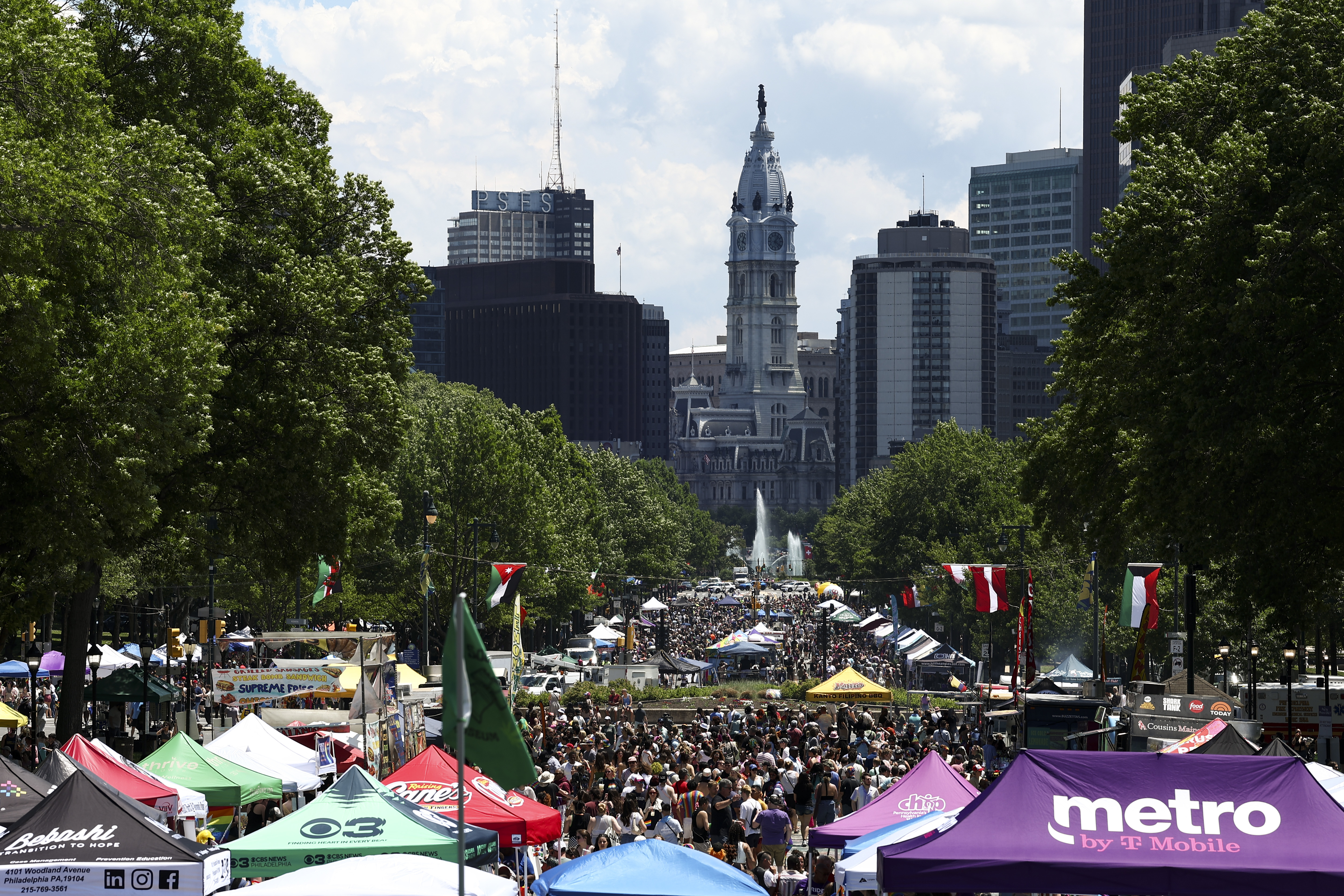 Philly’s 2026 Pride takes over Benjamin Franklin Parkway