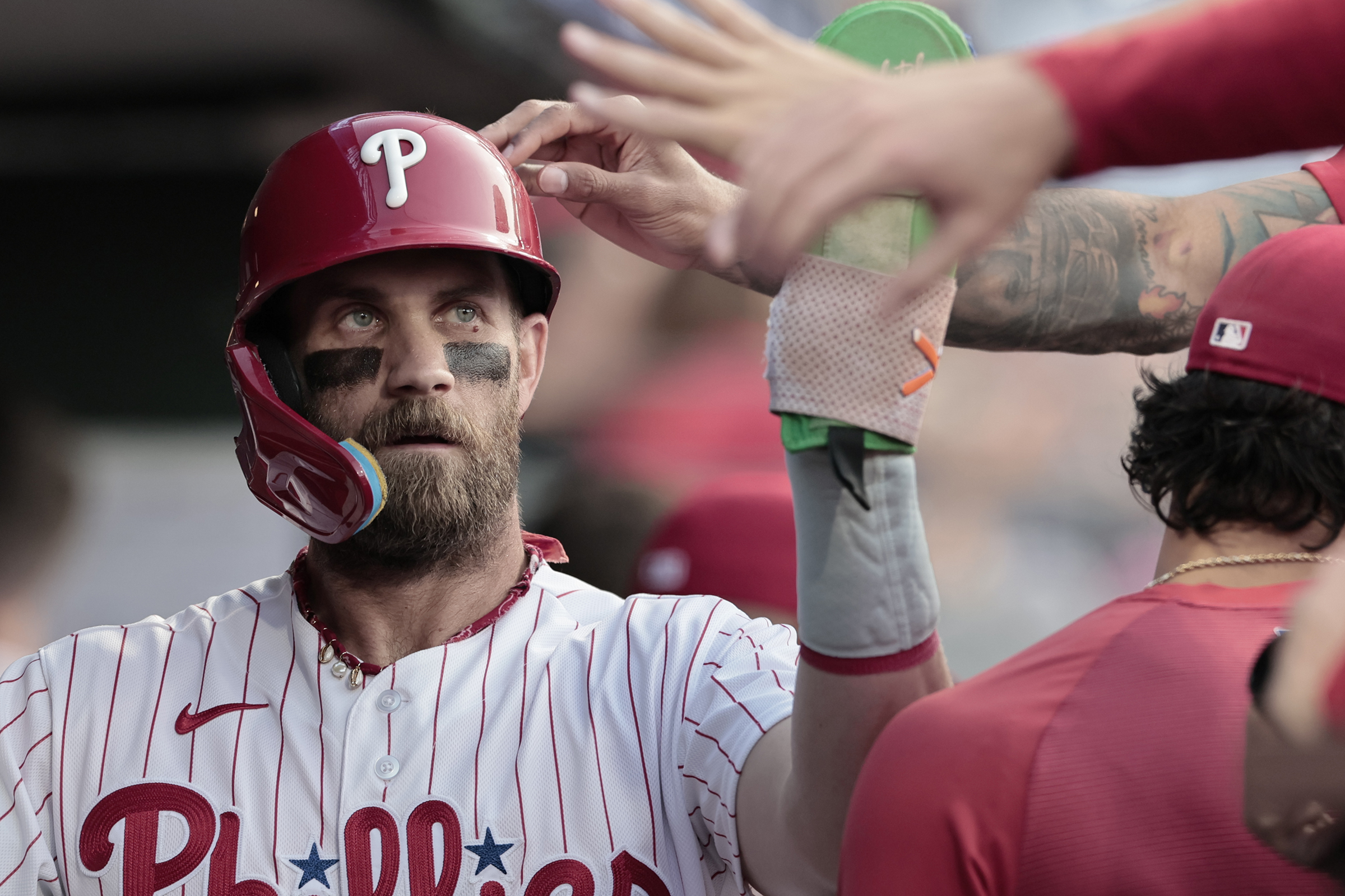 Bryce Harper had his best month as a Phillie, and even he is not quite sure how he’s done it