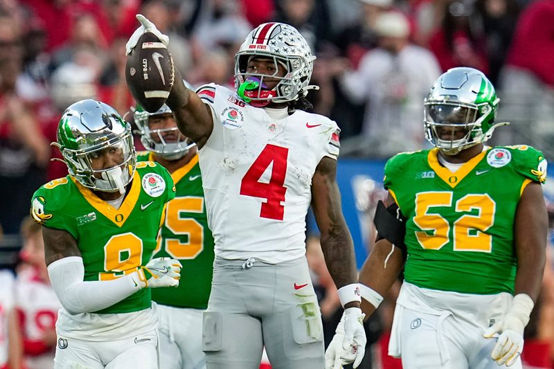 Ohio State and Oregon are 1-2 in preseason Top 25 football poll; Penn State 18th