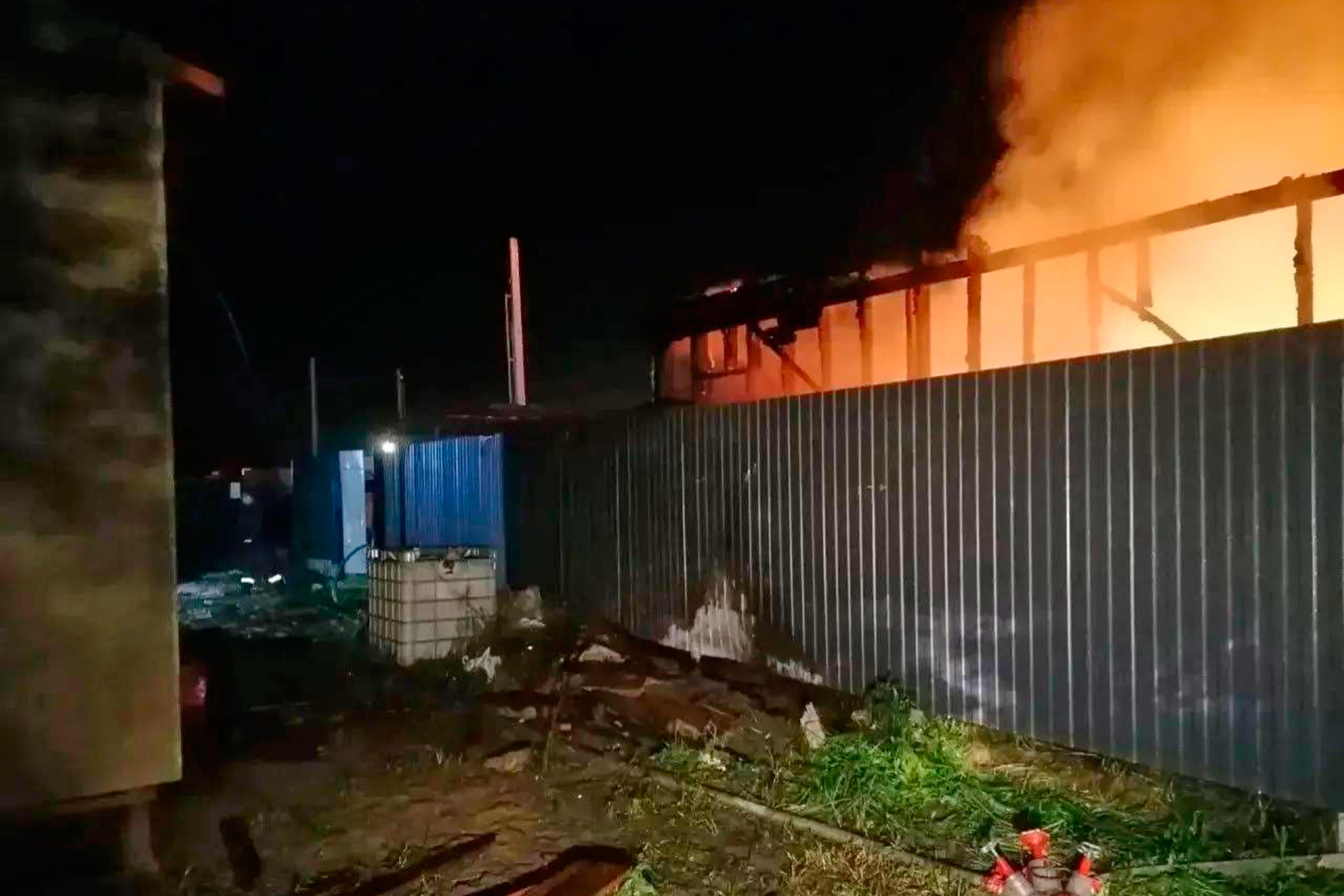 The Moscow region is hit by a drone blitz as Russian missiles kill 10 in a Ukrainian village