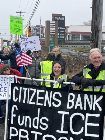 Citizens Bank says it has ended lending to private prison companies used by ICE