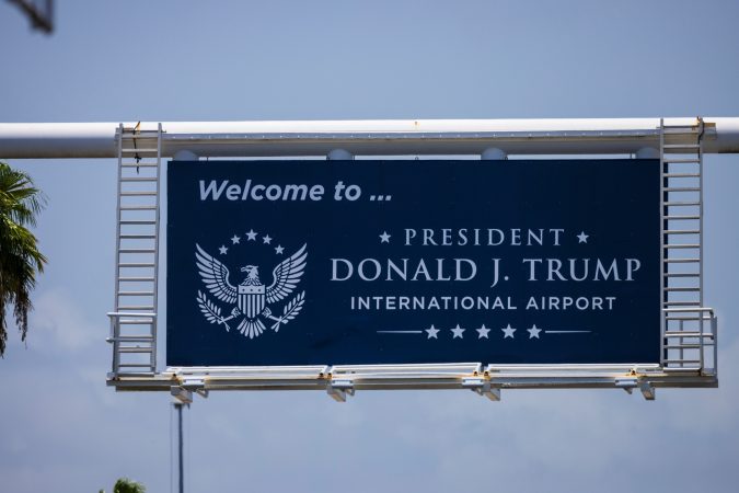 Palm Beach Airport now bears Trump’s name