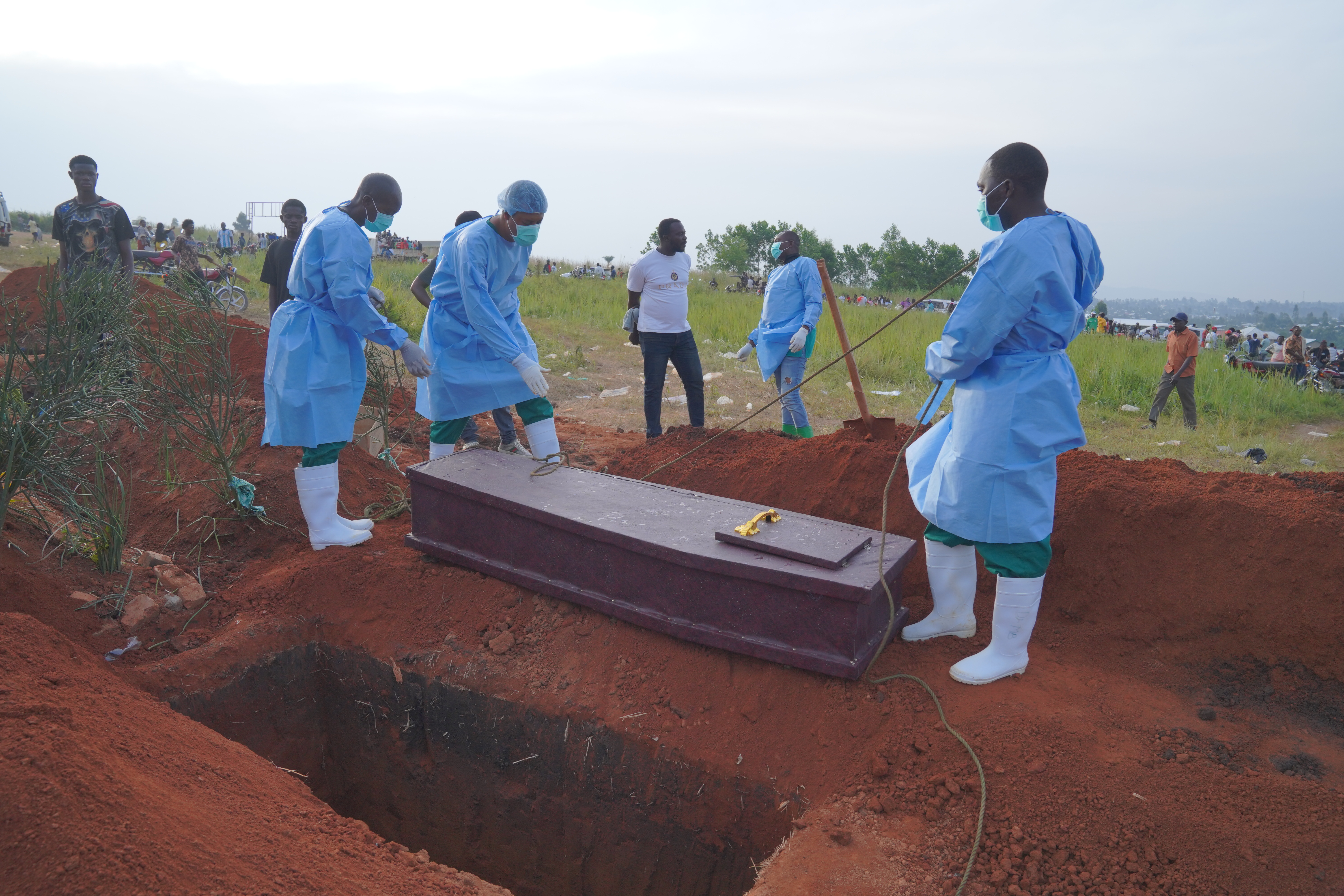 Congo authorities report more than 6,000 confirmed Ebola cases and nearly 3,000 deaths