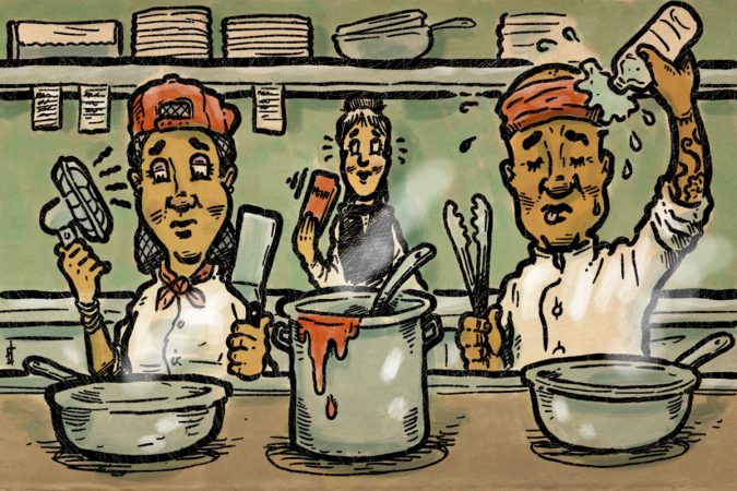 Philly’s kitchen professionals endure one heat wave after another