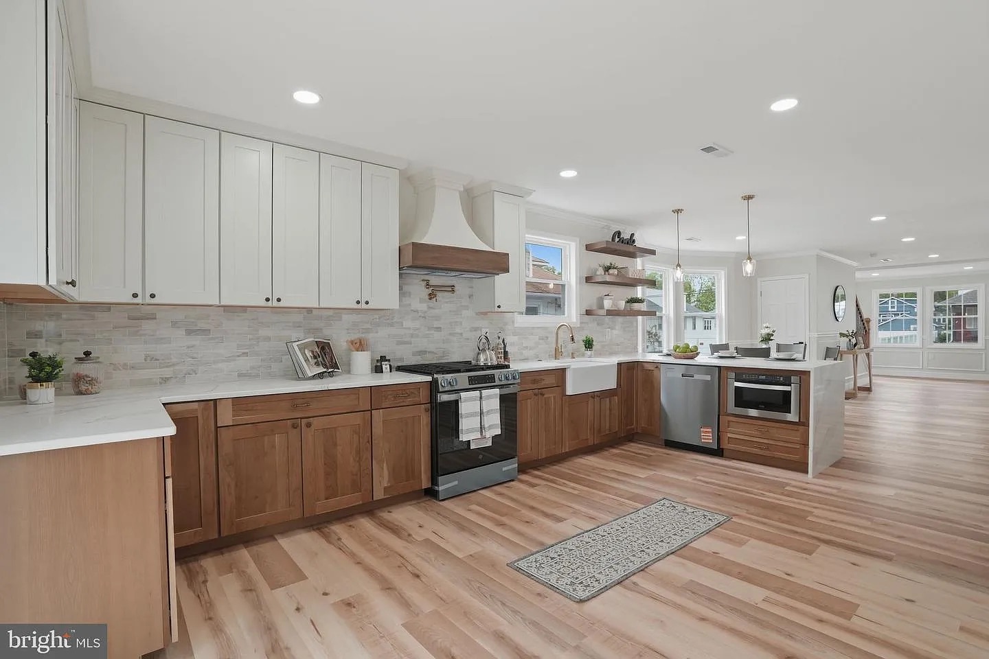 214 State St. in Cherry Hill, New Jersey features an open-concept layout.