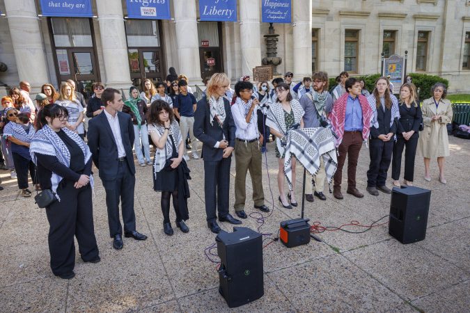 ‘Swarthmore 9’ protesters plead no contest to noise violation for pro-Palestinian encampment