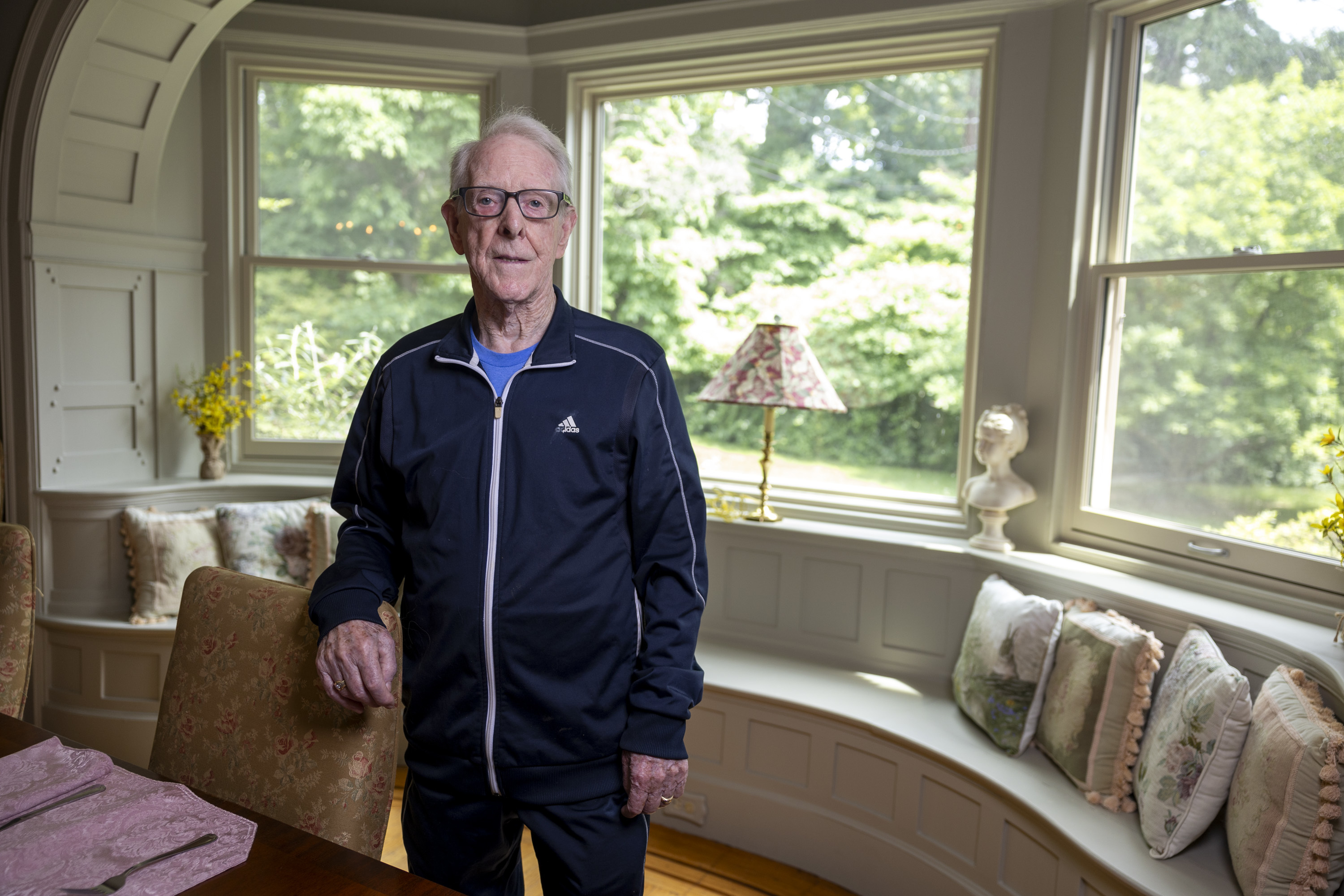 John Durning, 90, earned 10 gold medals and one silver at the Delaware County Senior Games.